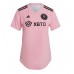 Camisa de Futebol Inter Miami Jordi Alba #18 Equipamento Principal Mulheres 2023-24 Manga Curta